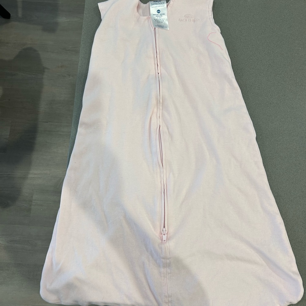 Halo Light Pink Baby Sleep Sack